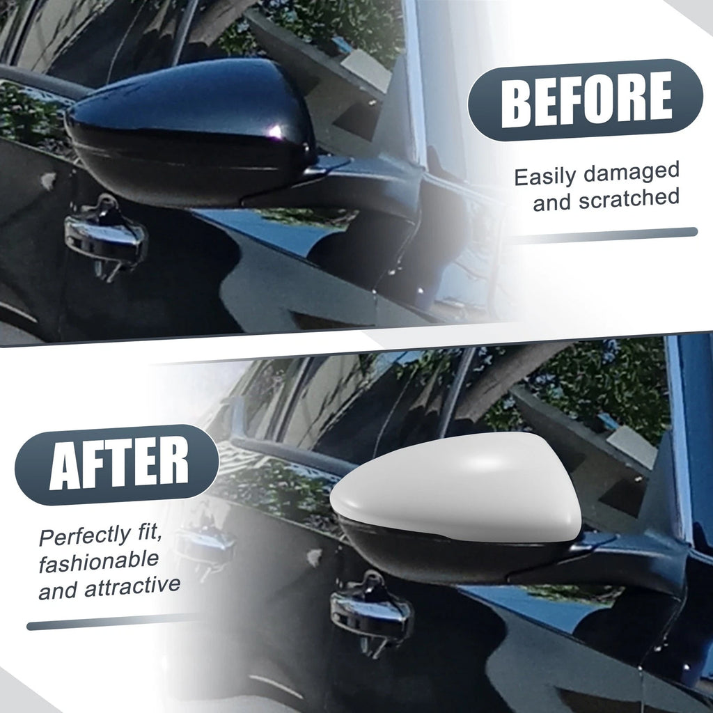 Right Side Mirror Cover Cap for Honda Accord (2018–2020) - White