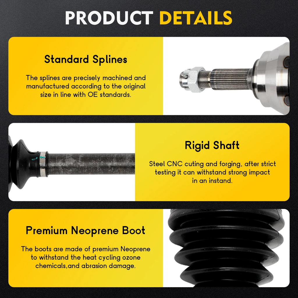CV Axle Shaft Assembly for Nissan Quest 2004–2009