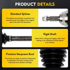 CV Axle Shaft Assembly for Nissan Quest 2004–2009