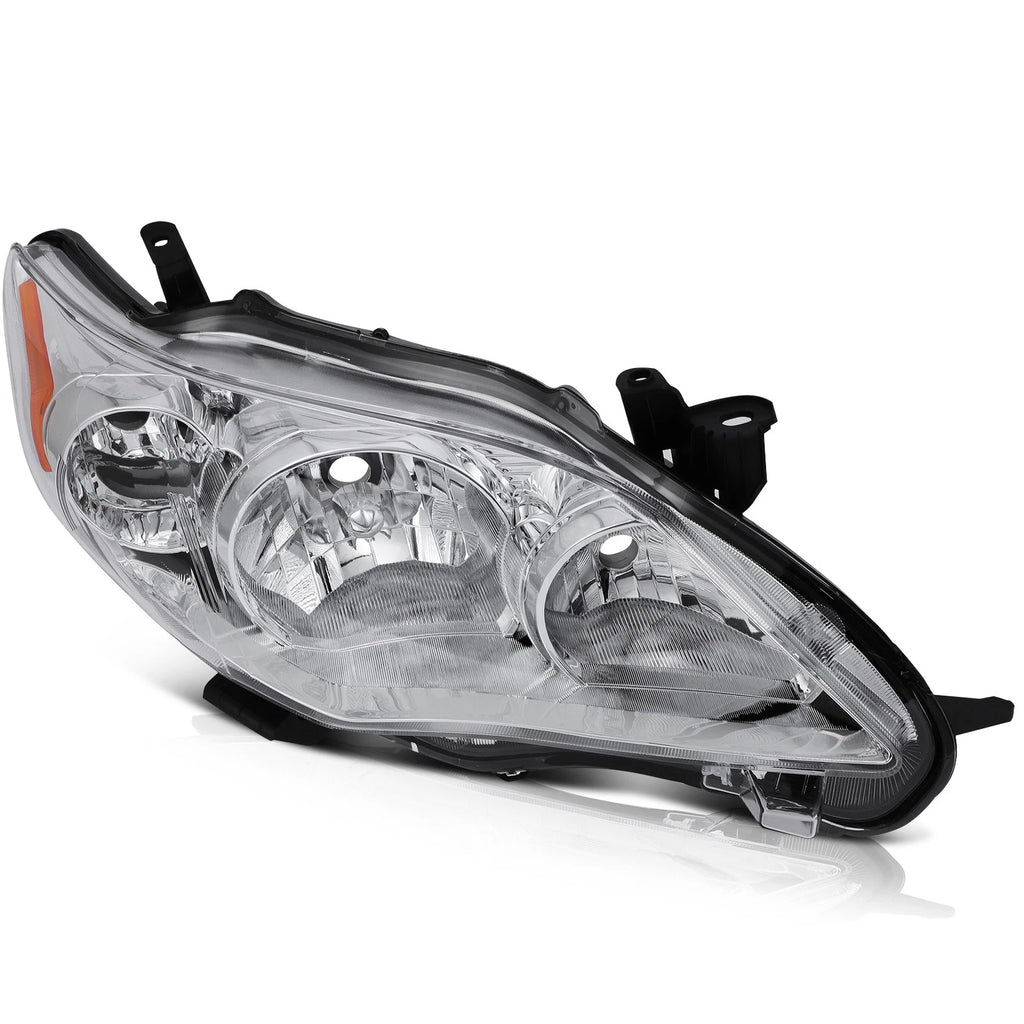 Headlight Assembly for Toyota Corolla (2011–2013) Chrome Housing