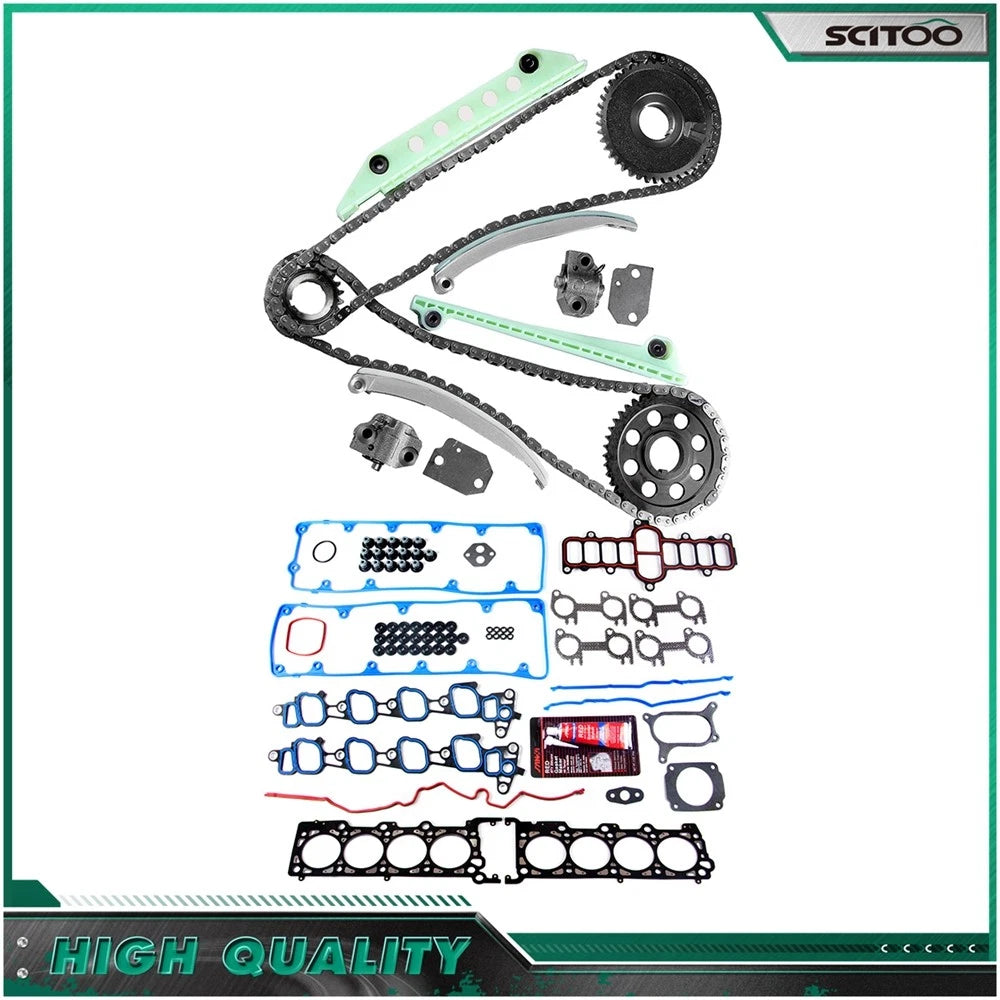 Timing Chain Kit & Head Gasket Set for Ford Mustang 4.6L V8 (2000)