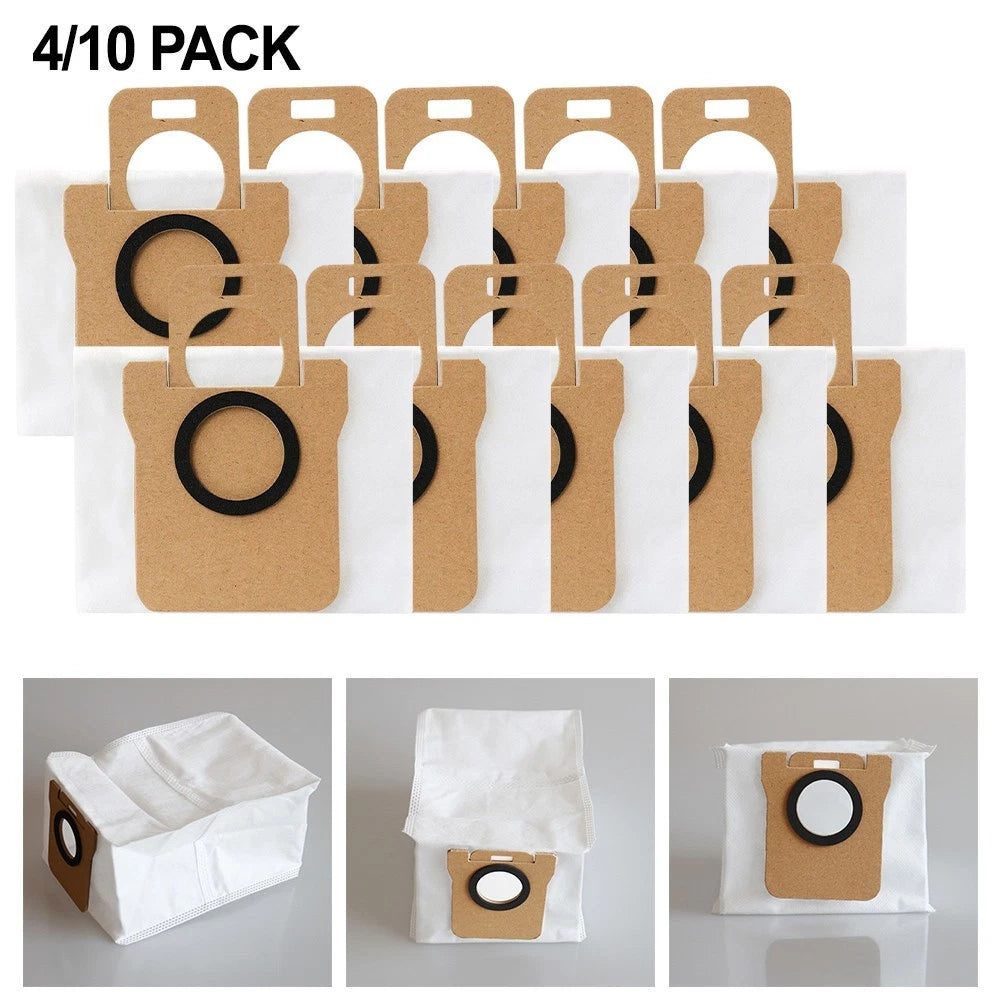 Set of 4 Replacement Bags for JONR T5 Pro Robot Vacuum