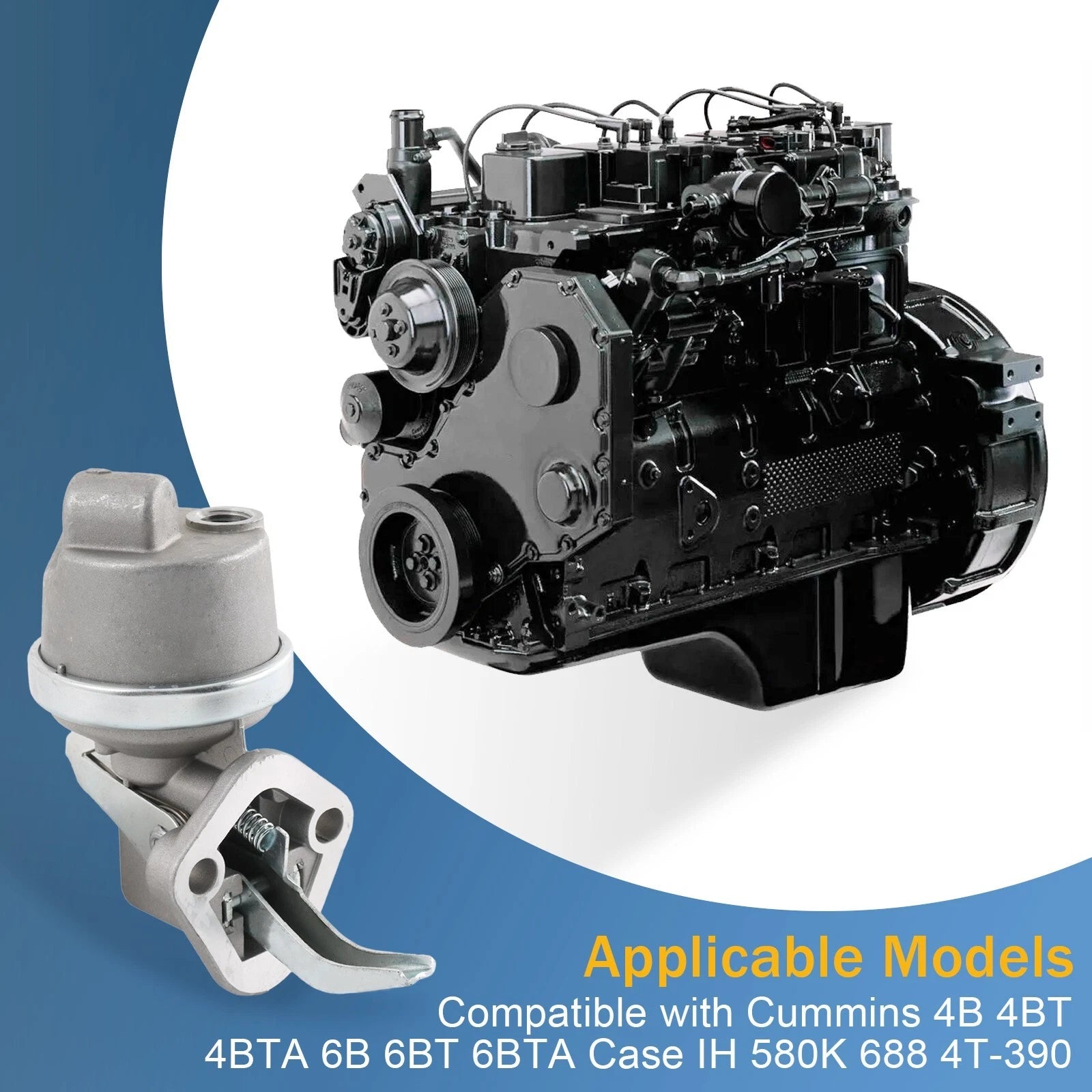 Fuel Feed Pump for Cummins 4BT 6BT Engine