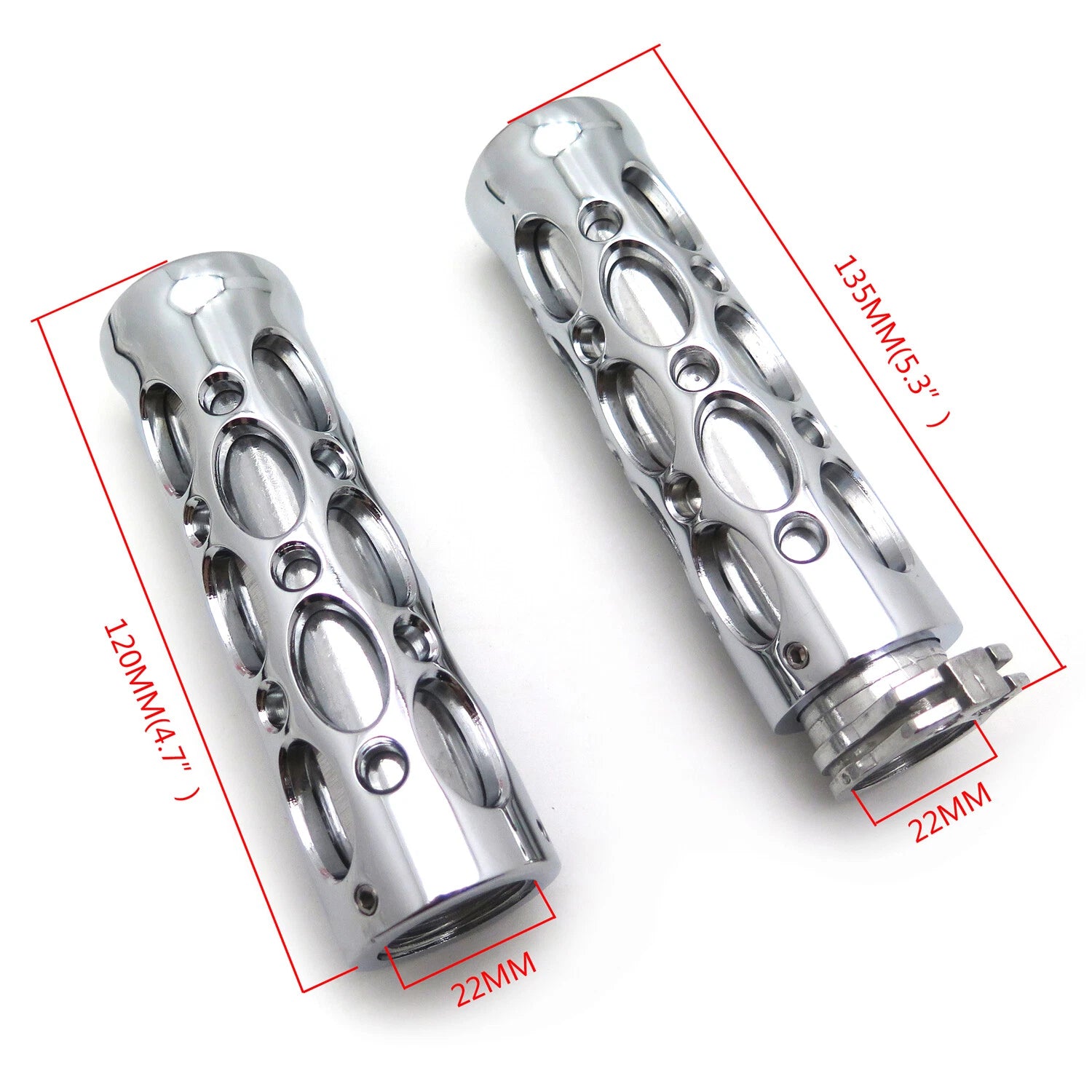 7/8" Hand Grips for Honda CBR 600 900 929 954 1000 RR (All Years)