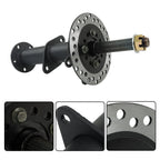 Rear Axle Kit for 6-7 Inch Wheels (40 Inch, 3 Stud Hub)