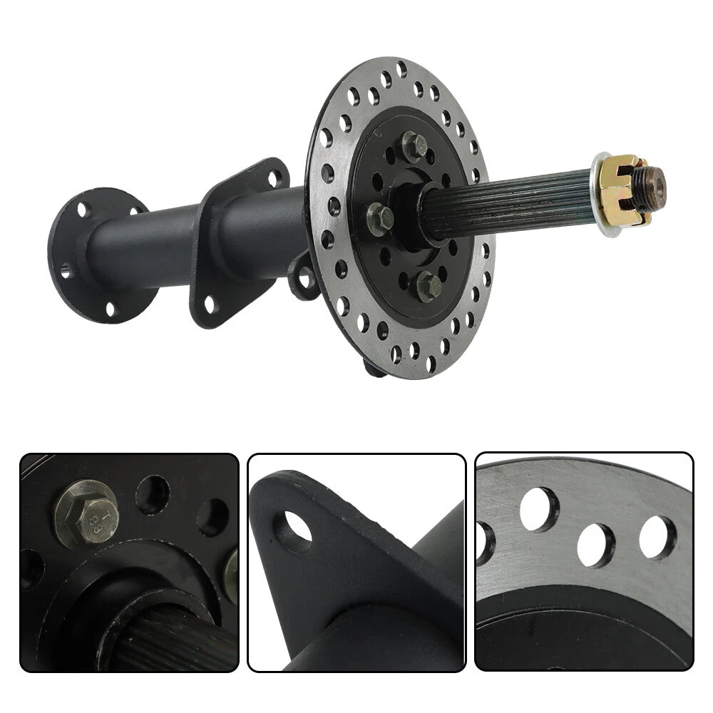 Rear Axle Kit for 6-7 Inch Wheels (40 Inch, 3 Stud Hub)