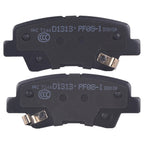 Set of 8 Ceramic Brake Pads for Kia Soul (2010–2013) Hyundai Sonata Elantra