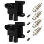 Set of 2 Ignition Coils for Toyota Corolla & Chevrolet Prizm (1998–1999)