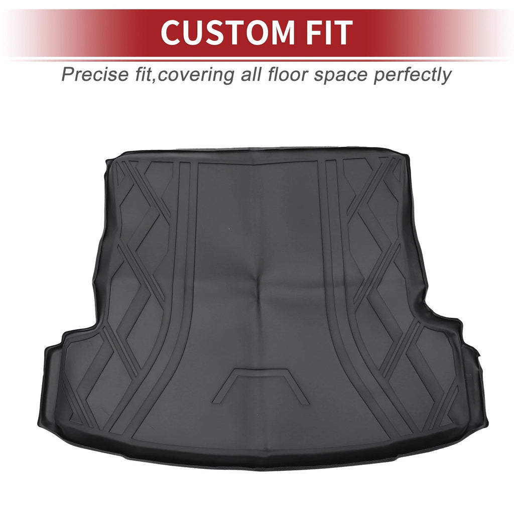 Cargo Liner Rear Trunk Mat for Volkswagen Jetta Sedan (2012–2018) Diamond Pattern