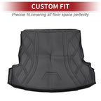 Cargo Liner Rear Trunk Mat for Volkswagen Jetta Sedan (2012–2018) Diamond Pattern