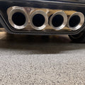 Stainless Steel Rear Lower Bumper Filler Panel for Corvette C7 Z06 (2014–2019)
