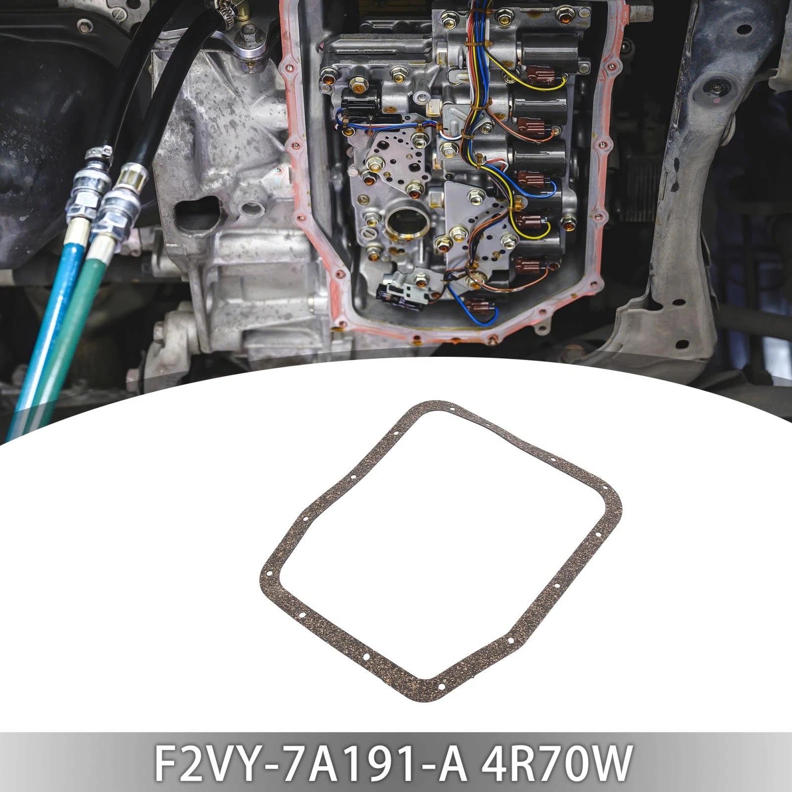 Transmission Filter Oil Pan Gasket F2VY-7A191-A for Ford F-150 (1997–2009)