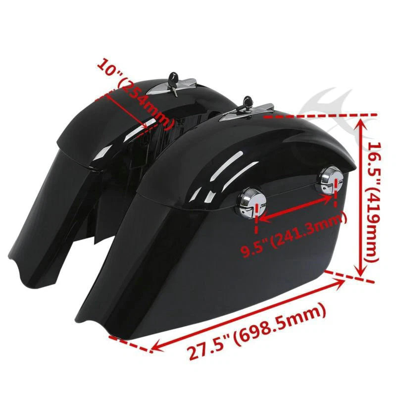 Saddlebag Electronic Latches for Indian Chieftain Roadmaster (2014–2023)