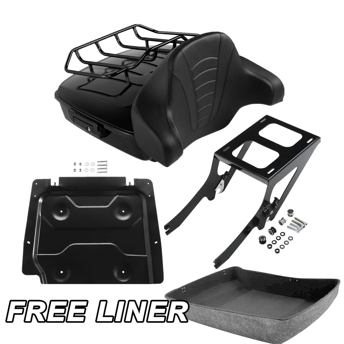 Trunk Mount Rack Plate Pad for Harley Heritage Classic (2018–2025)
