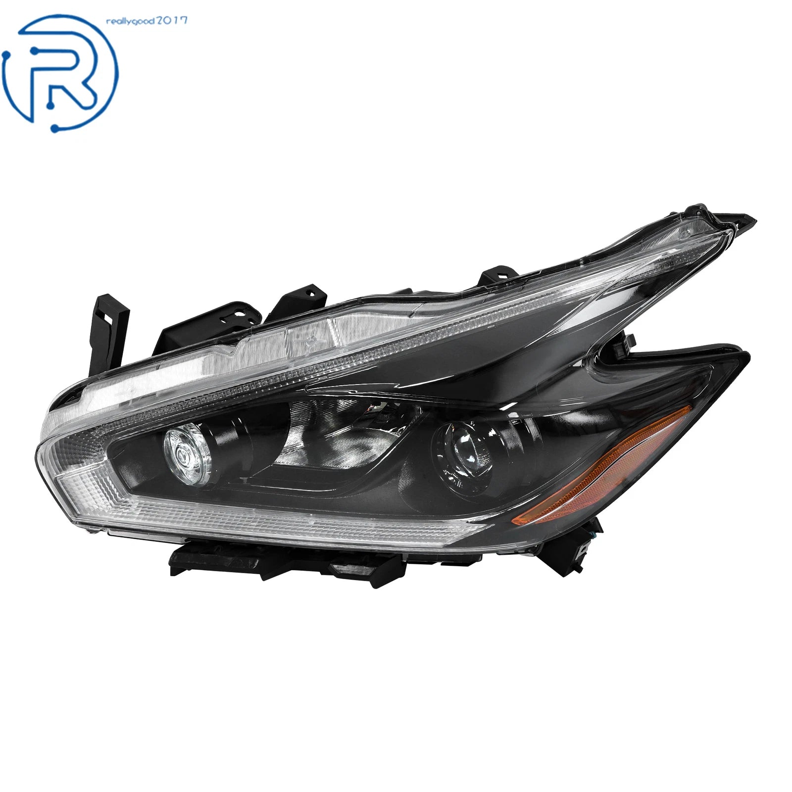 Headlight Assembly for Nissan Murano (2018) Halogen with LED DRL