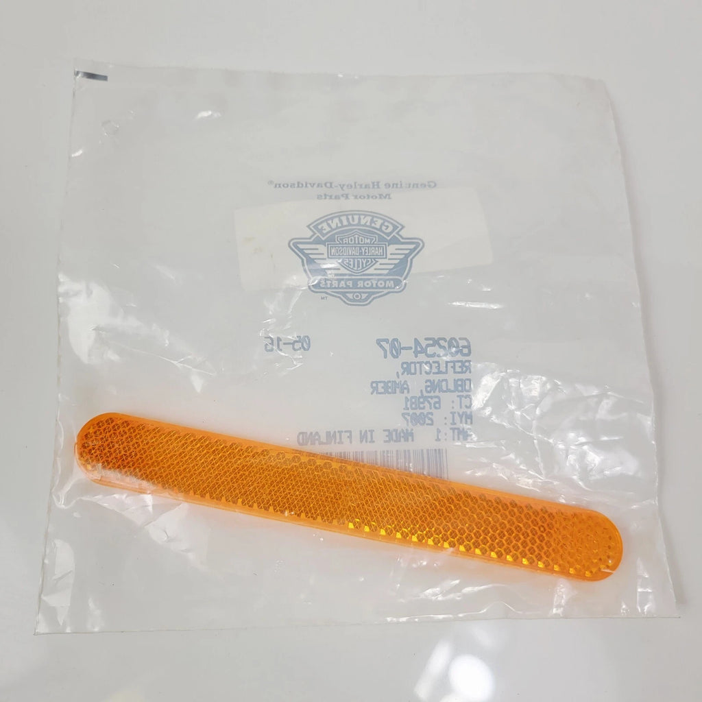 Oblong Amber Reflector for Harley-Davidson (60254-07)