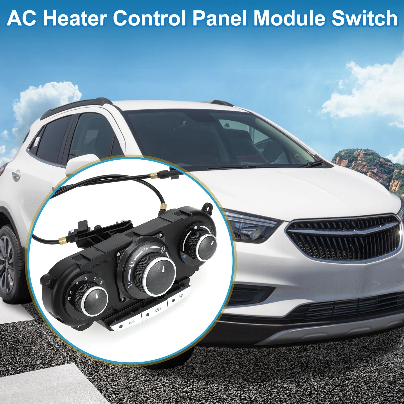 HVAC A/C Heater Climate Control Panel No. 9023905 for Buick Excelle (2008–2015)