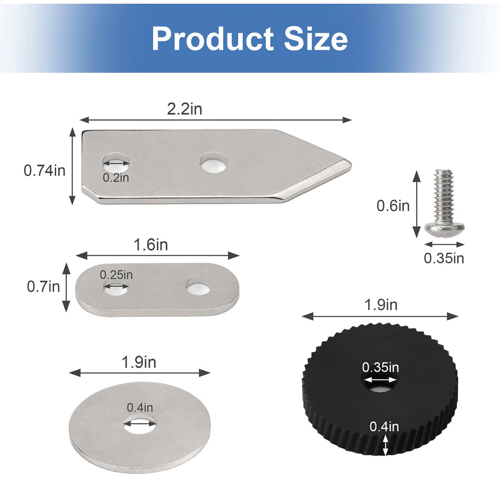 Knife and Gear Replacement Kit KT1100 for Old Reliable Can Openers