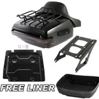 Trunk Pad Mount Rack Light Plate for Harley Road Glide King (2014–2025)