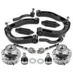 12x Control Arm Kit & Wheel Hub Assembly for Nissan