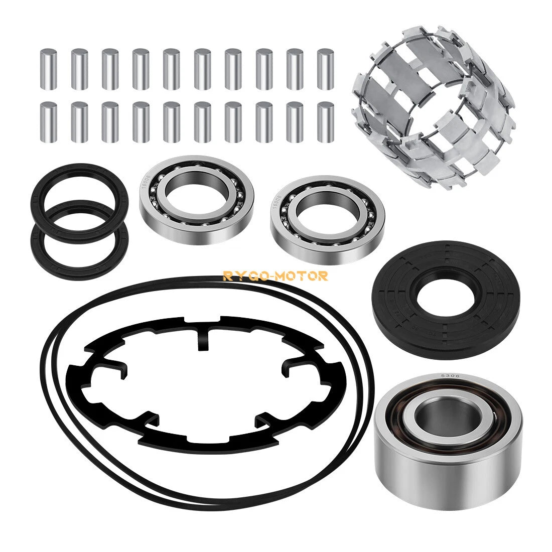 Complete Front Differential Rebuild Kit for Polaris RZR 800 (2008–2010)
