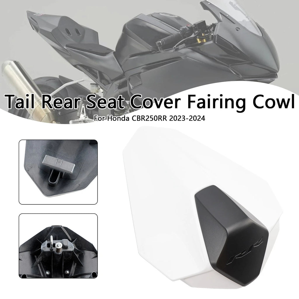 Rear Tail Pillion Seat Fairing Cover for Honda CBR250RR (2023–2024) White