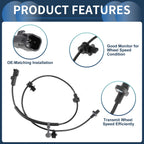 ABS Wheel Speed Sensor No.FR3V2C205AC for Ford Mustang (2015–2023)