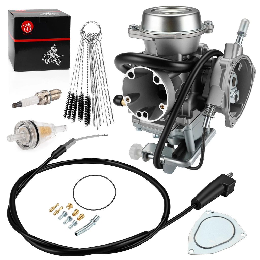 Carburetor & Throttle Cable for Suzuki Ozark 250 LT-F250 (2002–2007)