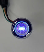 1-1/4 in LED Dual Color Marker Clearance Light for Trucks (Red Blue)