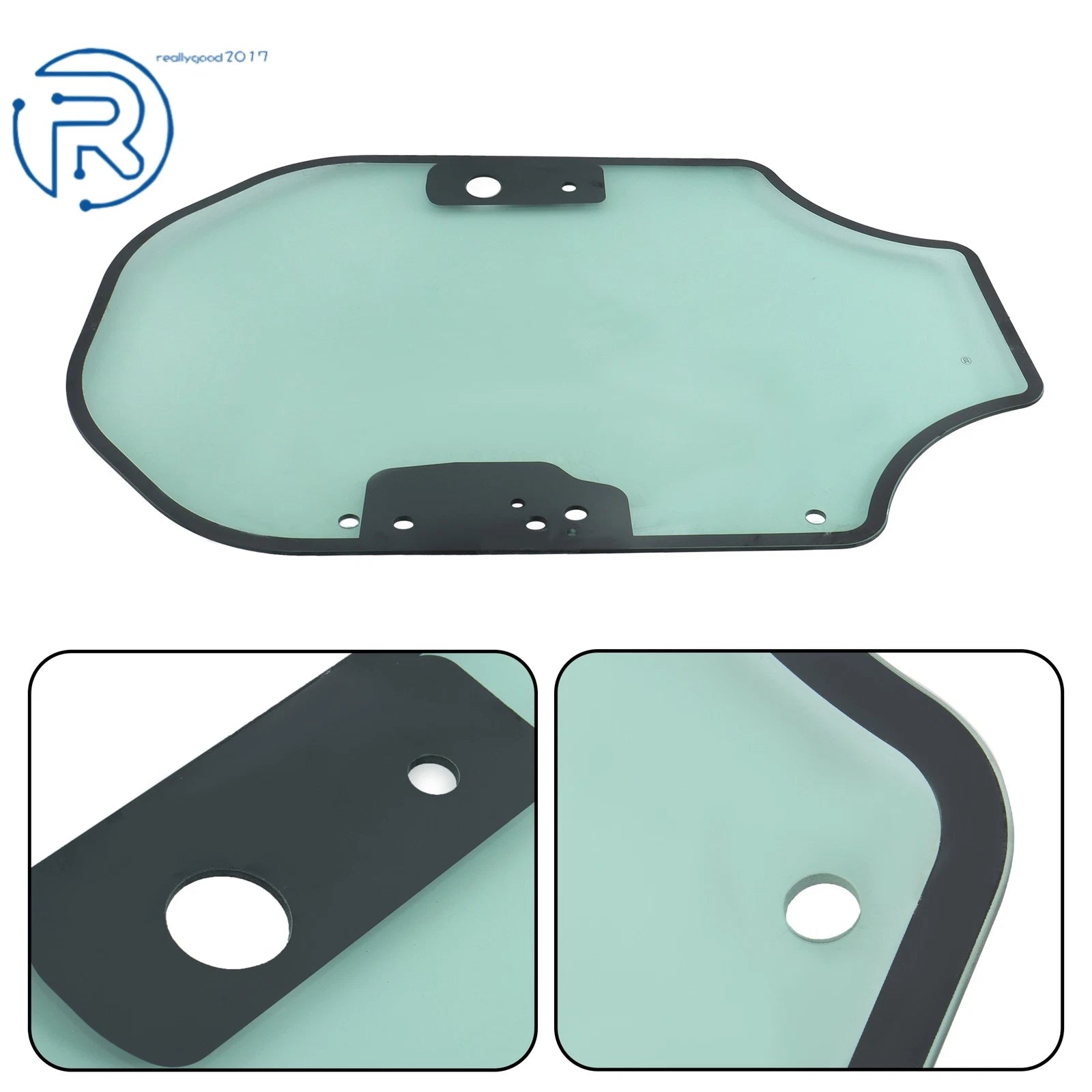 Cab Front Door Glass for CAT Caterpillar D Series Skid Steer (2015–2021)