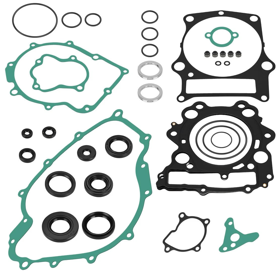 Complete Engine Top End Gasket & Seal Kit for Yamaha Grizzly 660 (2002–2008)
