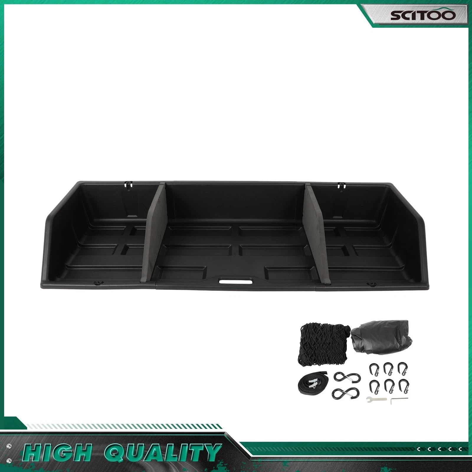 52" Storage Cargo Tool Box for Chevy Ford Ram GMC Pickup (2010–2023)