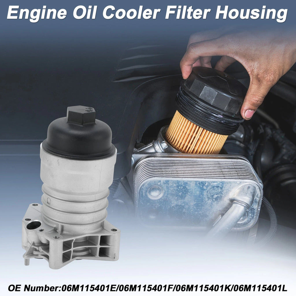 Engine Oil Filter Housing for Audi A6 Quattro (2019–2022) No. 06M115401E Set of 1