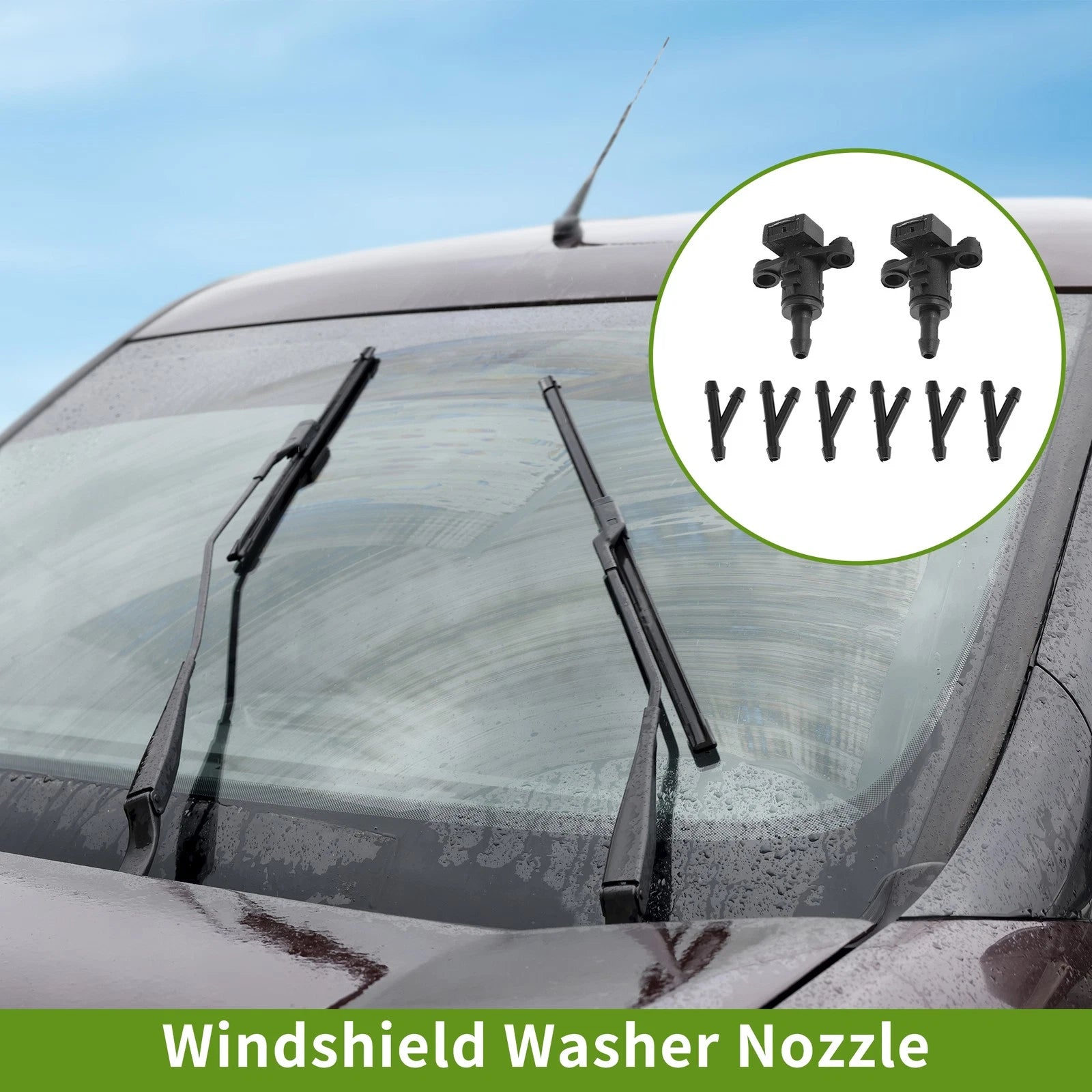 Windshield Washer Nozzle Set for Kia (No. 98630-3X000)