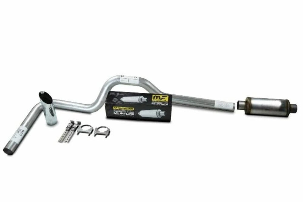 Single 3" Exhaust Kit for Chevy GMC 1500 (2019–2025) - Magnaflow Muffler, Slash Tip