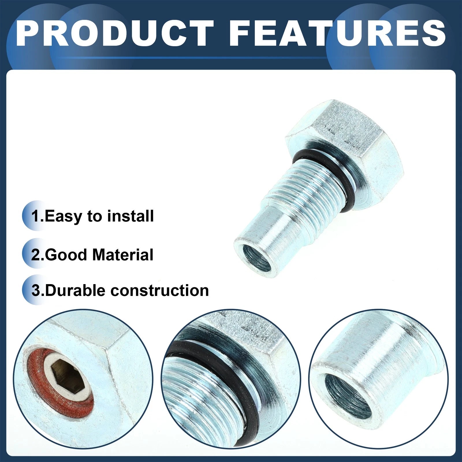 Oil Drain Plug No. 6L2Z7A010AA for Ford Explorer Sport Trac (2007–2010)