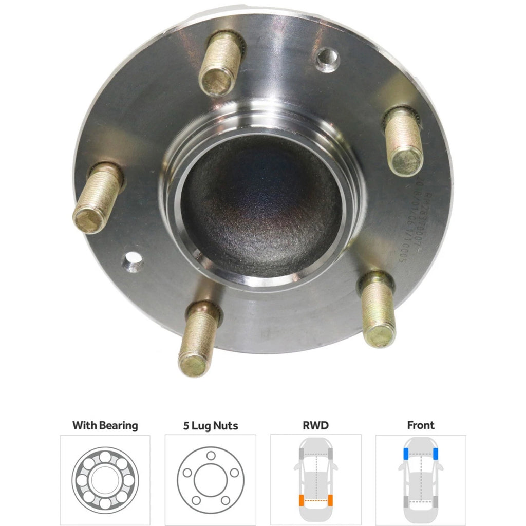 Wheel Hubs for Mazda RX-8 (2009–2011) Front Left & Right with Bearing