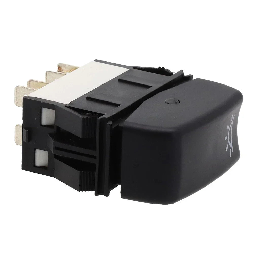 1Pcs Plastic Dome Lamp Rocker Switch Black for Kenworth