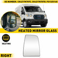 Mirror Glass Upper Right Side for Ford Transit Van 150 250 350 (2015–2022)
