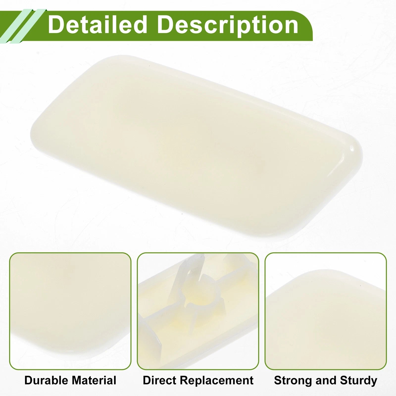 Front Left Washer Nozzle Cover for Toyota Prado (2012–2015) 8504560090 Unpainted