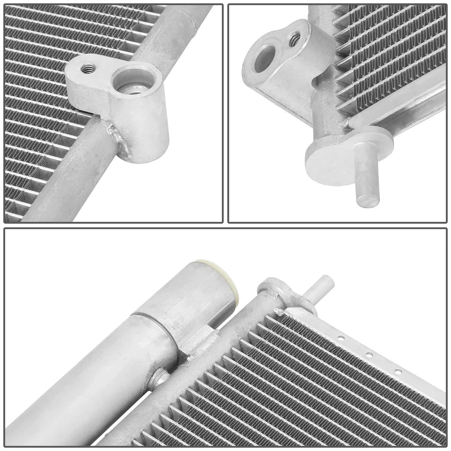 A/C Condenser for Mitsubishi Mirage G4 (2017–2022) OE Style Aluminum