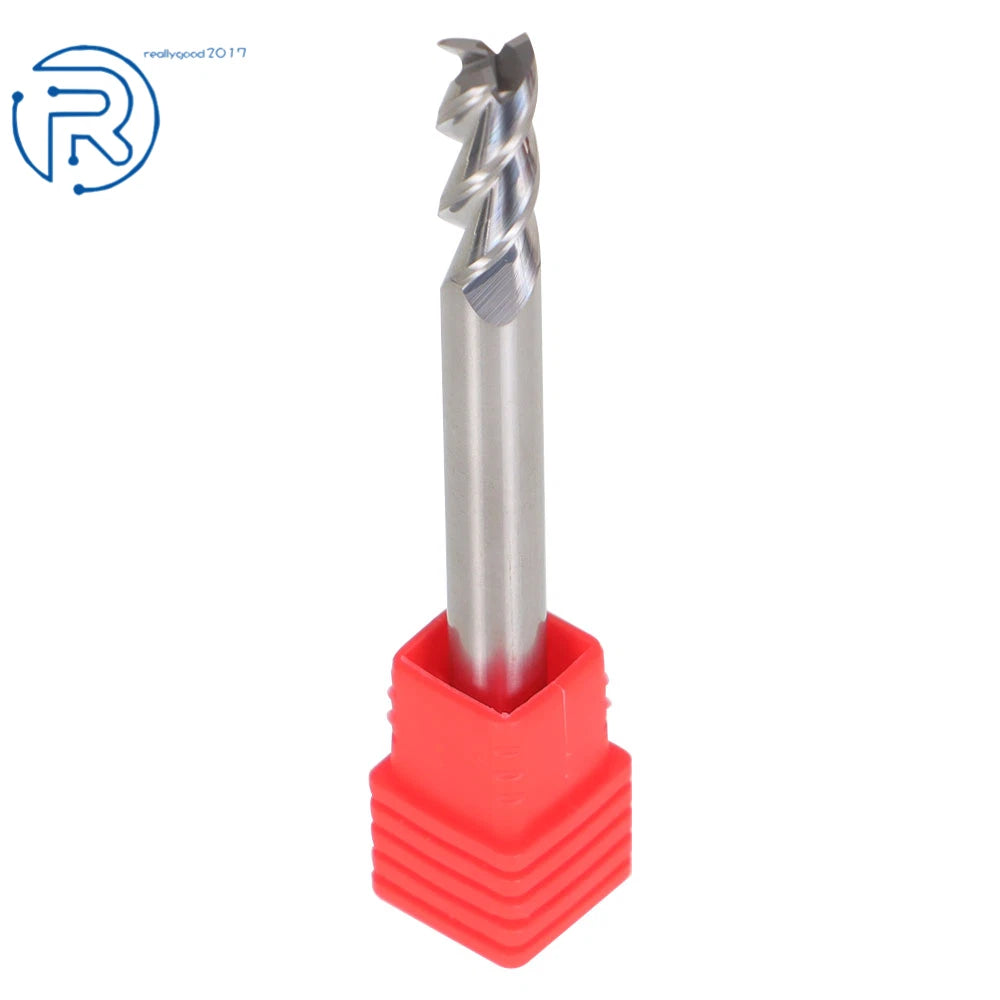 1/4" Carbide End Mill for 5/8" Length of Cut (2-1/2" OAL)