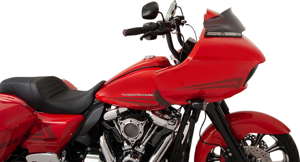 Klock Werks Sport Flare Windshield 6" Dark Smoke for FLTR (2014–2023) KWW-01-0402