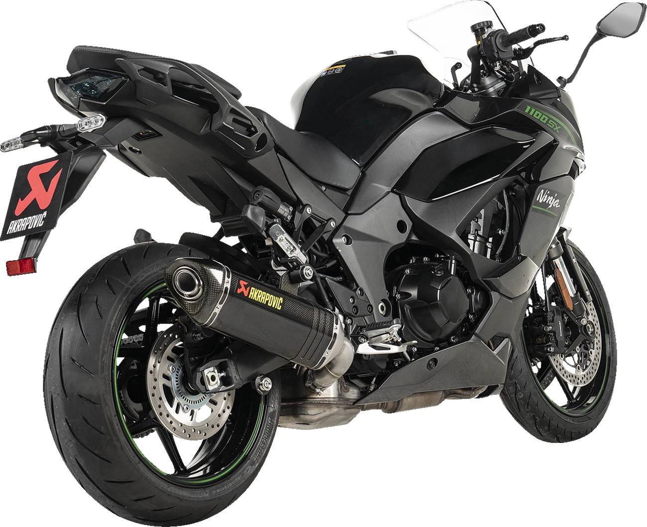 Akrapovic Slip-On Line Muffler for Kawasaki Ninja 1000 SX (2020–2023)