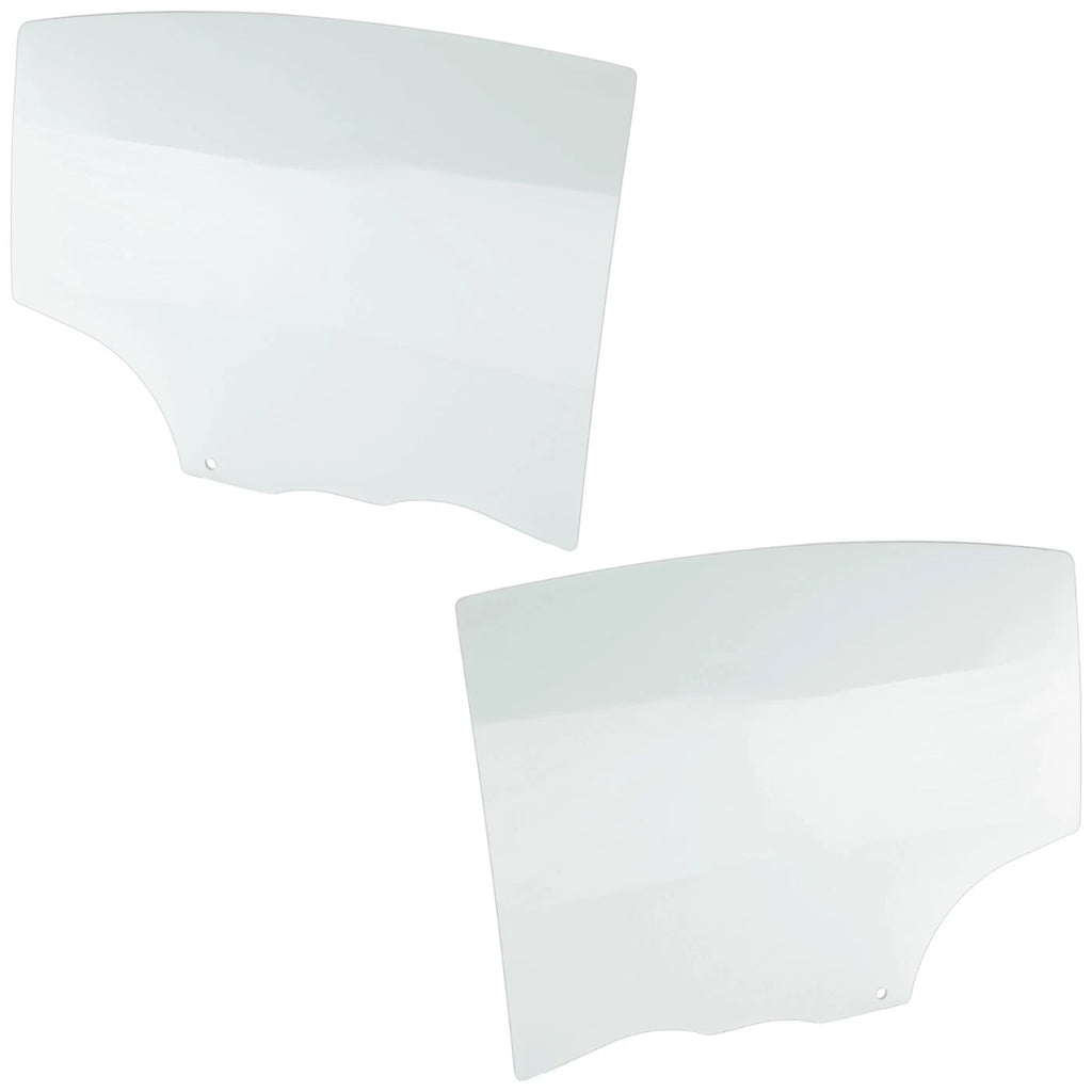 Set of 2 Door Glasses for Mazda 3
