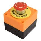 Tool Button Switch Box Control for 660V Mushroom Red (10A)