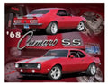 Metal Sign for 1968 Camaro SS
