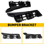 Set of 2 Front Bumper Cover Retainer Brackets for Toyota Prius (2010–2015)