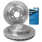 Rear Slotted Disc Rotors for Ford Territory TX TS (2004-2011)