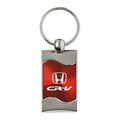 Red Rectangular Wave Keychain - Officially Licensed for Honda CR-V